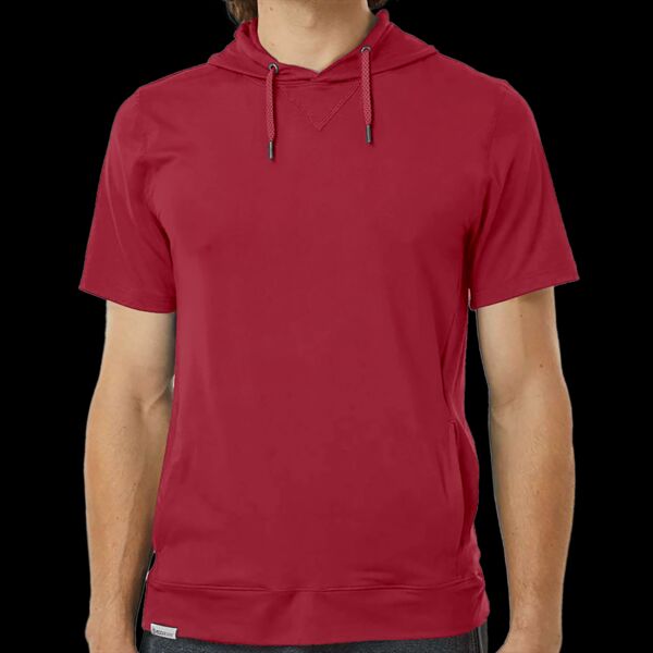 Ventura Soft Knit Short Sleeve Hoodie Thumbnail