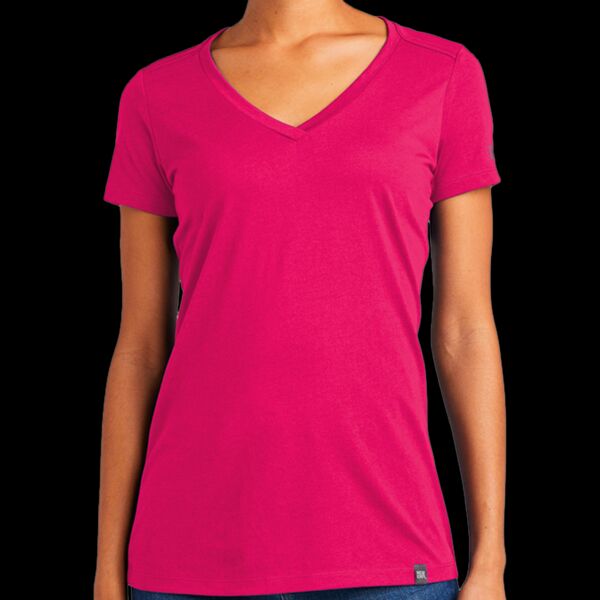 Ladies Heritage Blend V Neck Tee Thumbnail