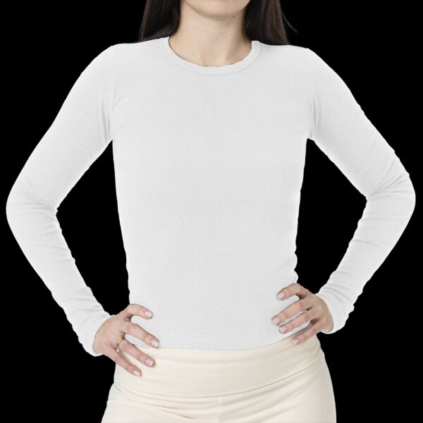 Baby Rib Long Sleeve Crewneck Thumbnail