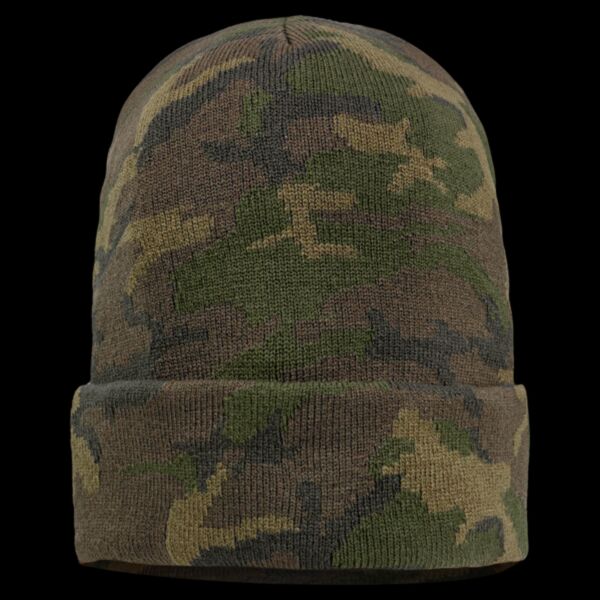 12" Solid Cuffed Beanie Thumbnail