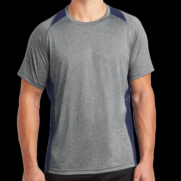 Heather Colorblock Contender Tee Thumbnail