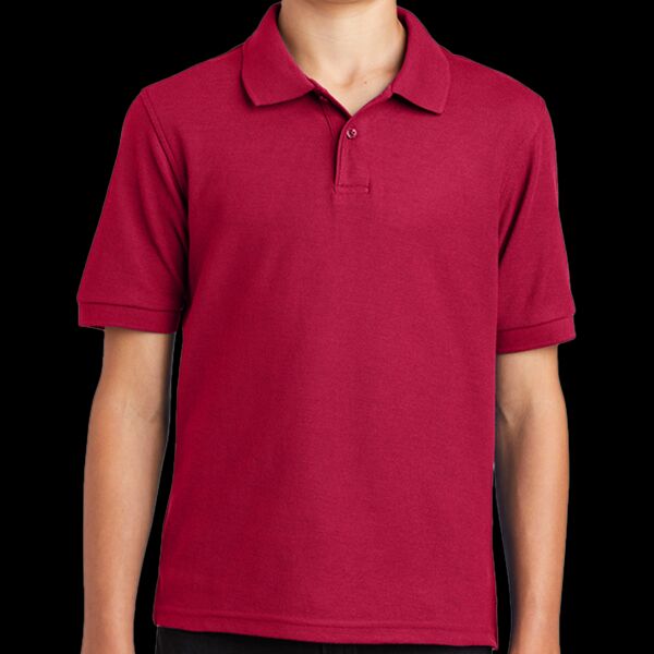 Youth Silk Touch Polo Thumbnail