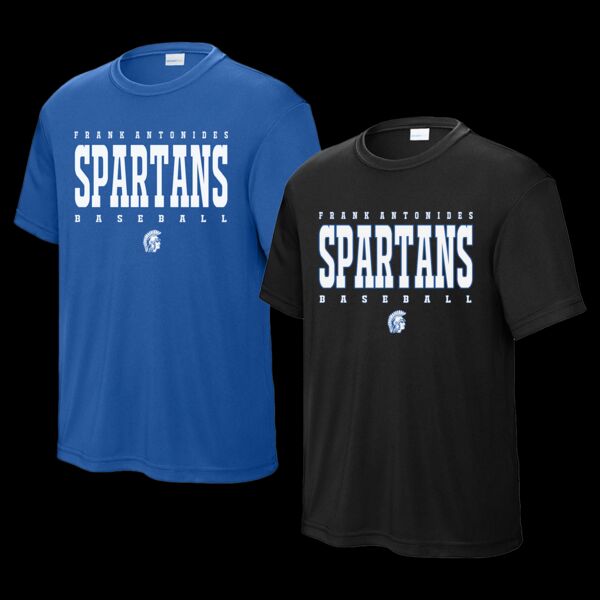 Youth Spartans Baseball 2 Shirt Bundle Thumbnail