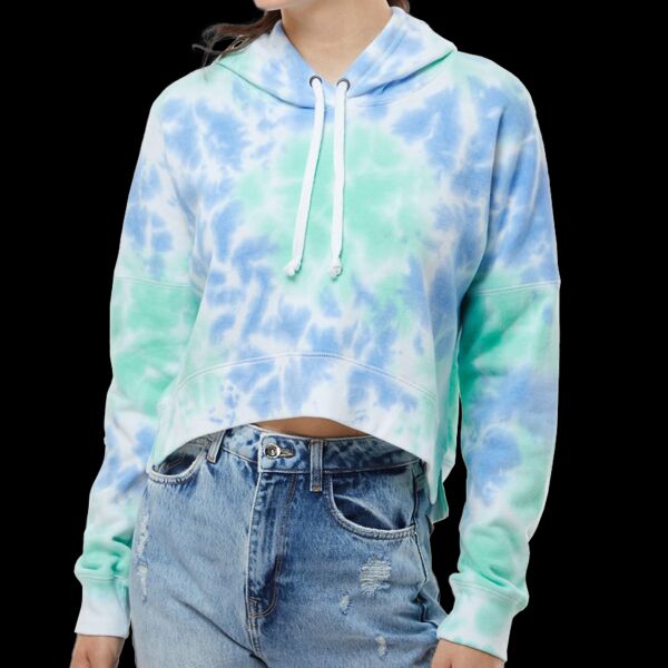 Women's Crop Hooded Sweatshirt Thumbnail