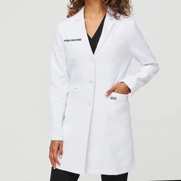 Women's Bellevue Slim Long Lab Coat Thumbnail