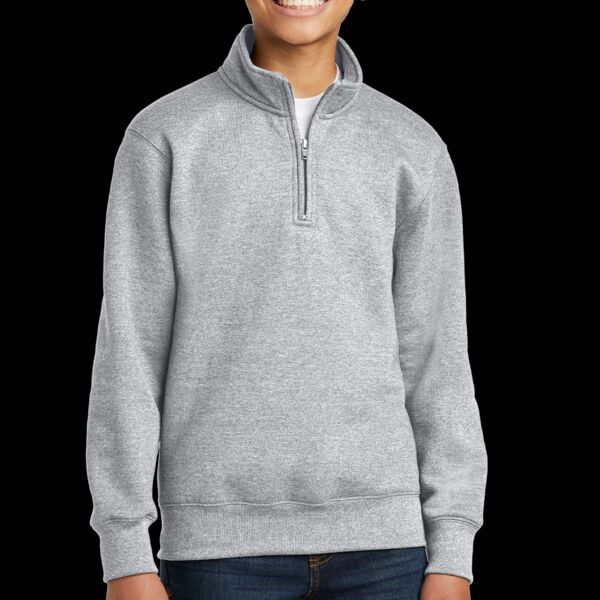 Youth Core Fleece 1/4 Zip Pullover Sweatshirt Thumbnail