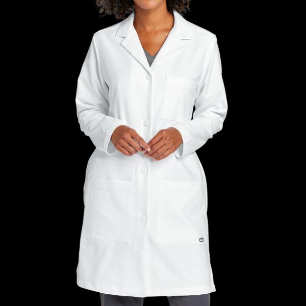 Women's Long Lab Coat Thumbnail