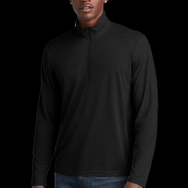 PosiCharge ® Lightweight Tri Blend Wicking 1/4 Zip Pullover Thumbnail
