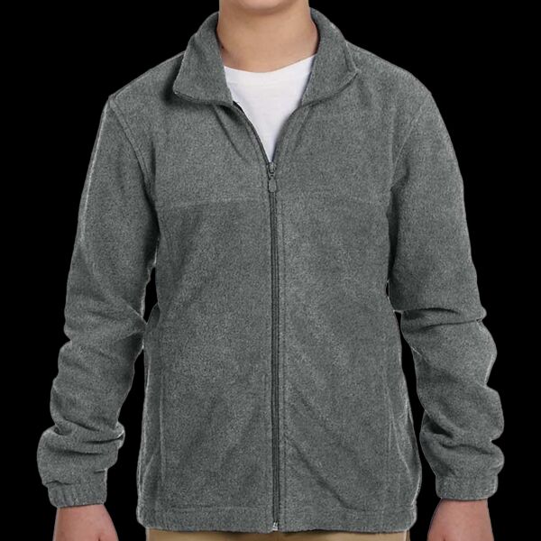 Youth 8 oz. Full-Zip Fleece Thumbnail
