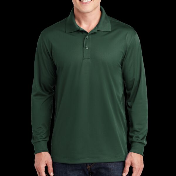 Long Sleeve Micropique Sport Wick ® Polo Thumbnail
