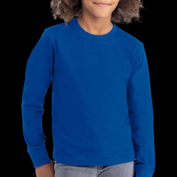 Youth Cotton Long Sleeve T-Shirt Thumbnail
