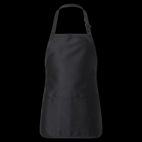 Full-Length Apron with Pouch Pocket Thumbnail